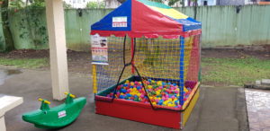 Piscina de bolinhas para festa infantil em Guarulhos