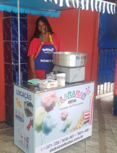 Barraca de Algodão Doce para festa em Guarulhos